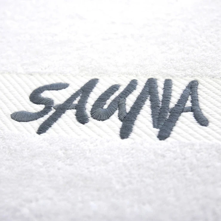 Ręcznik do sauny ESTELLA 70 x 180 cm biały ESTELLA ATELIERS - 3