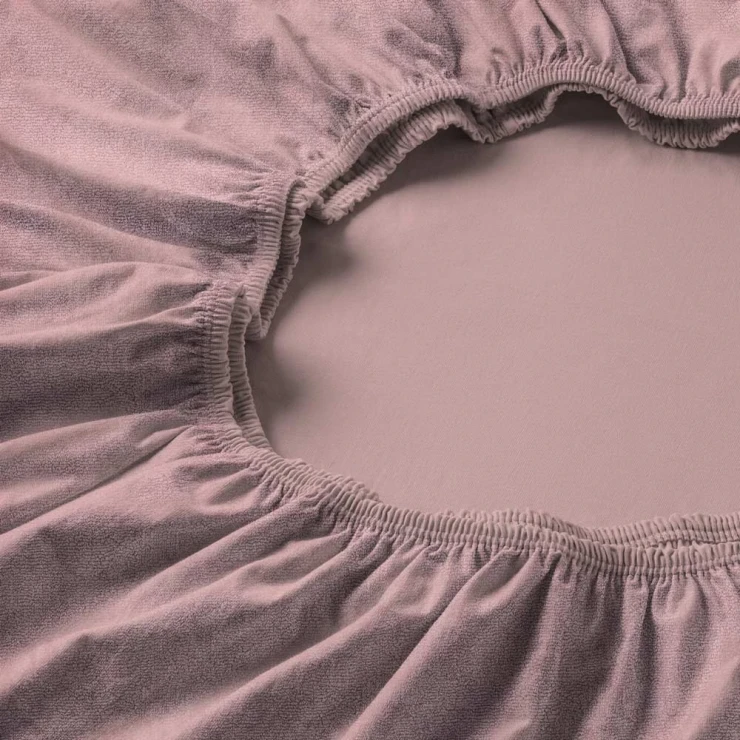 Prześcieradło welur kolor 620 flieder  - 4