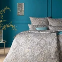 Srebrna Pościel Fernanda - Orientalna Elegancja i Styl