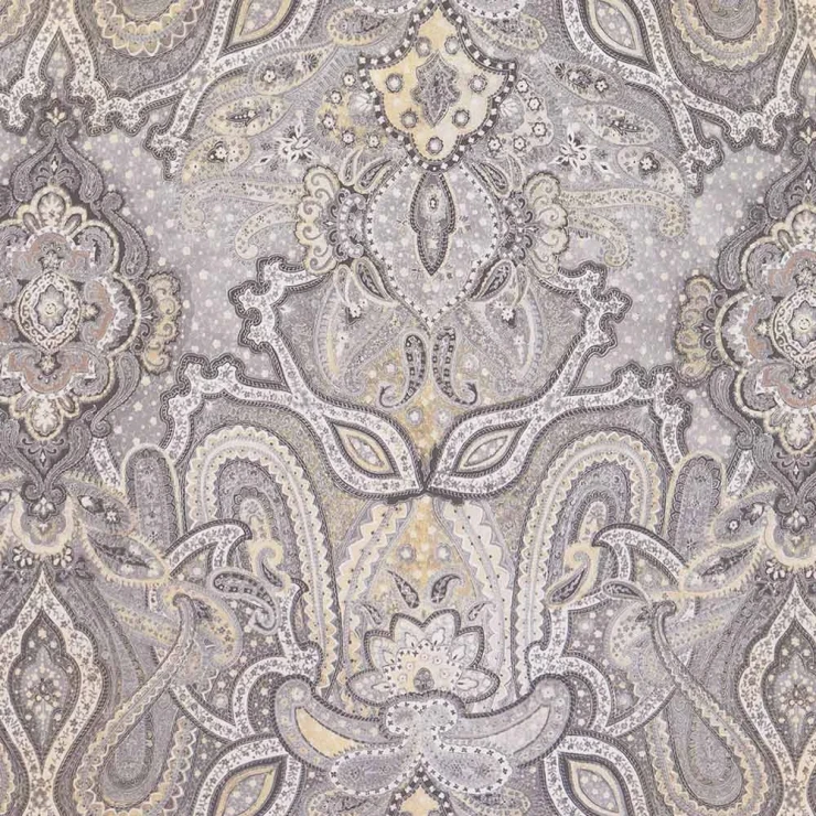 Srebrna Pościel Fernanda - Orientalna Elegancja i Styl