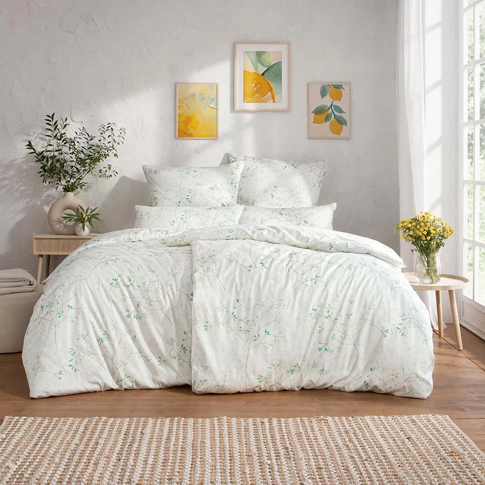 Pościel Svenja – delikatna harmonia zieleni i natury