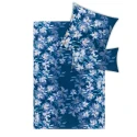 Pościel Katalina | Luksusowy wzór kwiatowy na indygo | Elegancja w Twojej sypialni