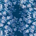Pościel Katalina | Luksusowy wzór kwiatowy na indygo | Elegancja w Twojej sypialni